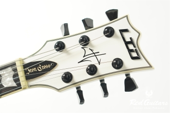IRON CROSS -James Hetfield Signature Model- Snow White w/Black Stripe